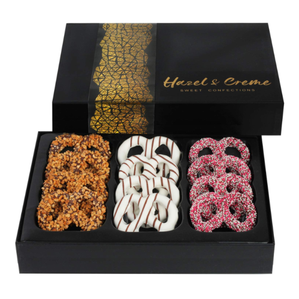 Chocolate Covered Pretzels. Recommendations from Amazon.