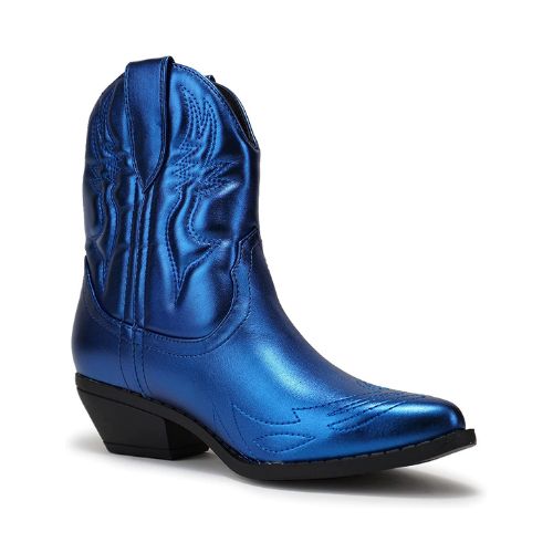 Cowboy Boots Low Metallic Blue, recommendations from Amazon