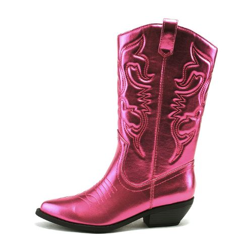 Cowboy Boots Mid Metallic Hot Pink, recommendations from Amazon