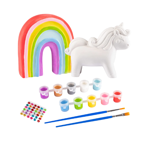 Paint Your Own Unicorn and Rainbow. Recommendations from Amazon.