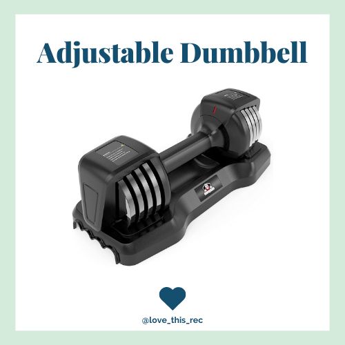 Adjustable Dumbbell, recommendations from Amazon.