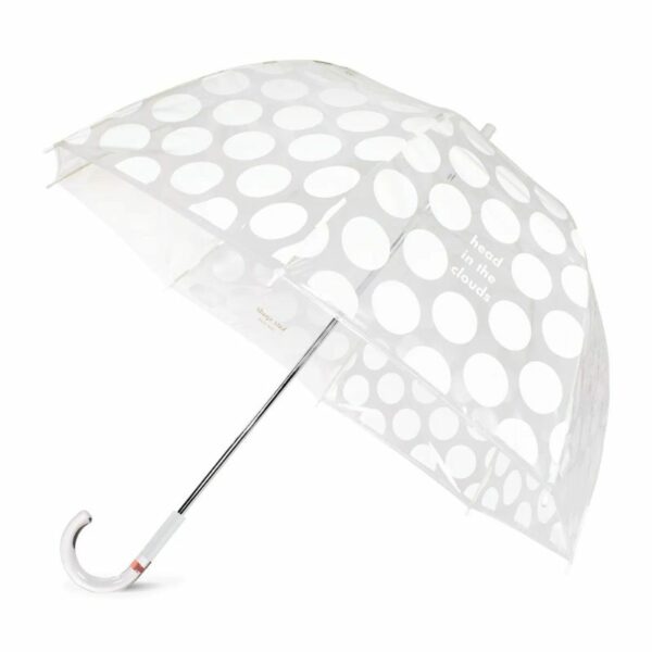Kate Spade Clear Polka Dot Umbrella