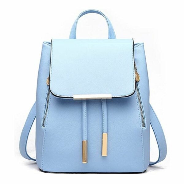 Leather Mini Backpack, Blue, recommendations from Amazon.
