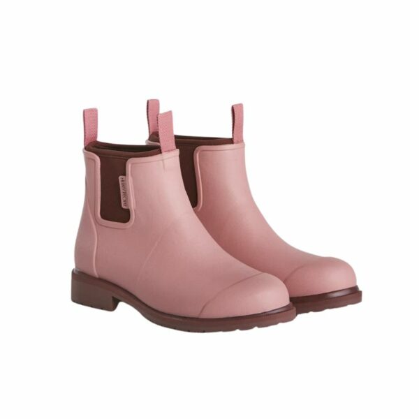 Dusty Pink Bobbi Chelsea Rain Boot