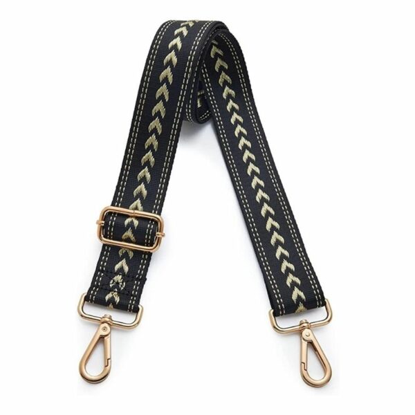 Black and silver arrow Purse Strap recommendations from Amazon.